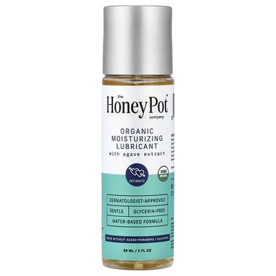 Увлажняющий лубрикант The Honey Pot Company с экстрактом агавы, 2 fl oz (59 ml)