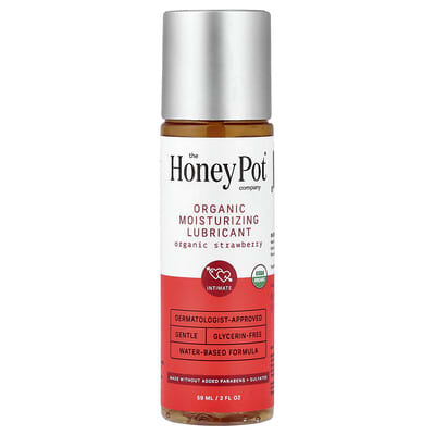 Органический увлажняющий лубрикант The Honey Pot Company Organic Strawberry, 2 fl oz (59 ml)