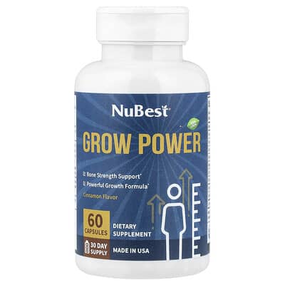 Grow Power, Cinnamon, 60 капсул