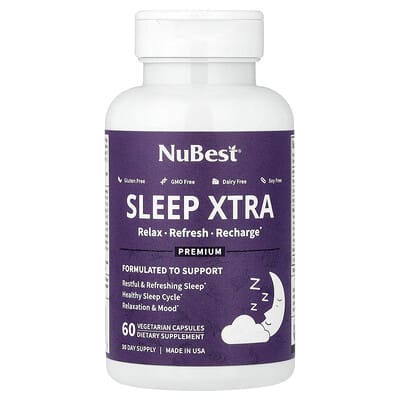 Sleep Xtra, 60 вегетарианских капсул