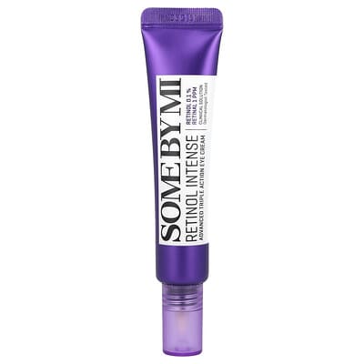 SOME BY MI Retinol Intense, продвинутый крем для кожи вокруг глаз с тройным действием, 1.01 fl oz (30 ml)