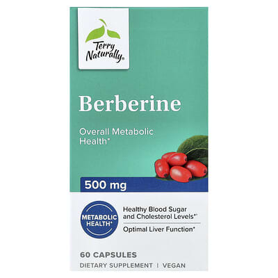 Berberine, 500 mg, 60 капсул