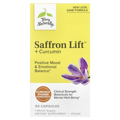 Saffron Life + Curcumin, 60 капсул