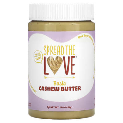 Cashew Butter, Basic , 16 oz (454 g)