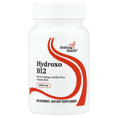 Hydroxo B12, 2,000 mcg, 60 пастилок
