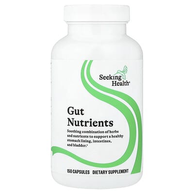 Seeking Health Gut Nutrients, 150 капсул