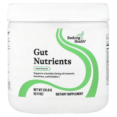 Gut Nutrients, персик, 8.17 oz (231.6 g)