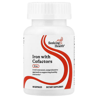 Iron with Cofactors, 90 Capsules