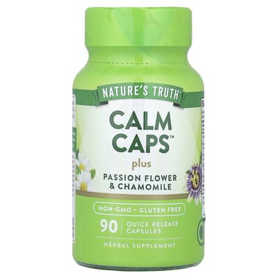 Капсулы Calm Caps™ Plus Passion Flower & Chamomile 90 шт