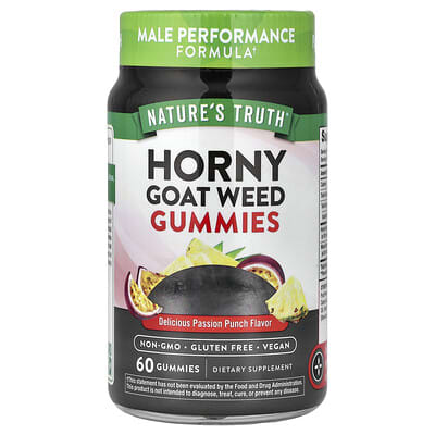 Желейные витамины Horny Goat Weed, вкус Passion Punch, 60 шт