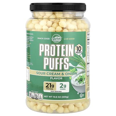 Протеиновые палочки Twin Peaks Ingredients Sour Cream & Onion, 10.6 oz (300 g)