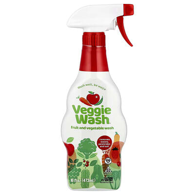 Veggie Wash®, Средство для мытья овощей и фруктов, 16 fl oz (473 ml)