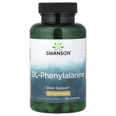 DL-Phenylalanine, 500 mg, 100 капсул