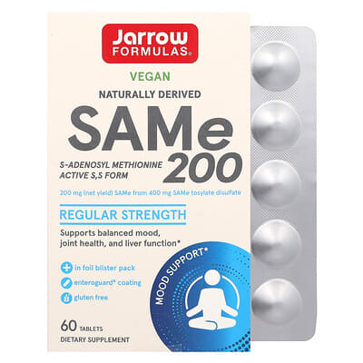 SAMe 200, 200 mg, 60 таблеток