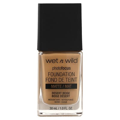 PhotoFocus, Foundation, Matte, 372C Desert Beige, 1 fl oz (30 ml)