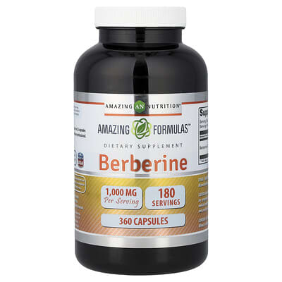 Amazing Formulas™, берберин, 360 капсул (500 mg на капсулу)