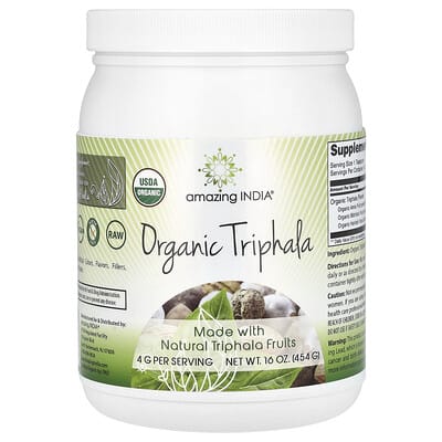 Органический Трифала, 16 oz (454 g)