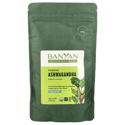 Порошок ашваганды, 1/2 lb (227 g)