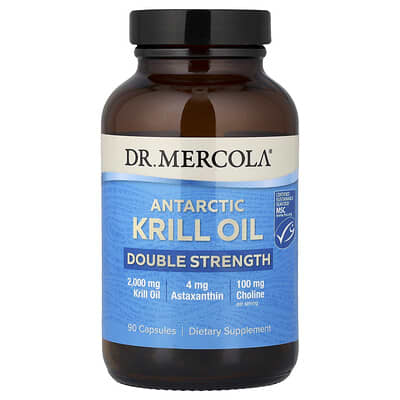 Масло антарктического криля Dr. Mercola, 90 капсул