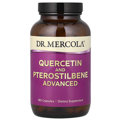 Quercetin and Pterostilbene, Advanced, 180 капсул
