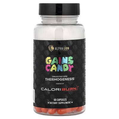 Gains Candy, CaloriBurn®, 60 Capsules (40 mg per Capsule)