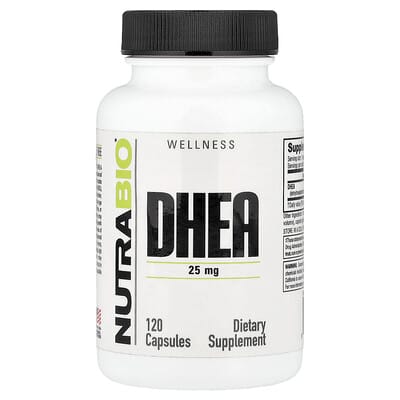 DHEA, 25 mg, 120 капсул
