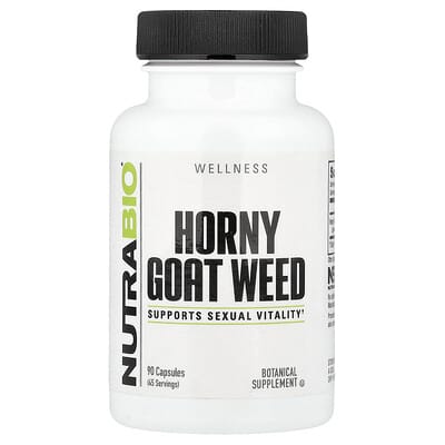 Трава козла Horny Goat Weed, 90 Capsules (500 mg per Capsule)