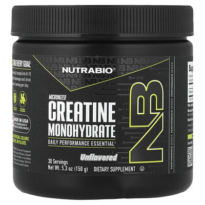 Micronized Creatine Monohydrate, Unflavored, 5.3 oz (150 g)
