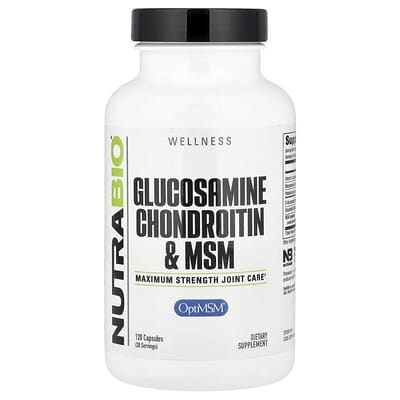 Glucosamine Chondroitin & MSM, 120 капсул