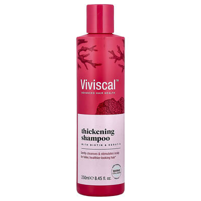 Уплотняющий шампунь с биотином и кератином, 8.45 fl oz (250 ml)