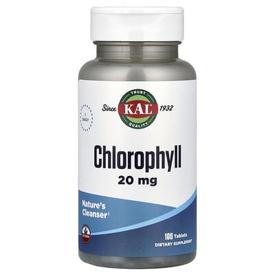 KAL Chlorophyll 20 mg 100 таблеток
