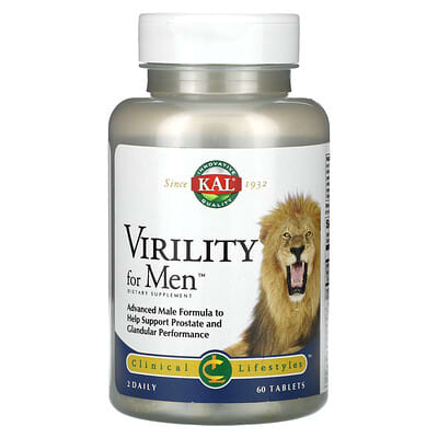 Витамины Virility for Men™, 60 таблеток