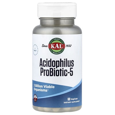 Acidophilus ProBiotic-5, 60 вегетарианских капсул
