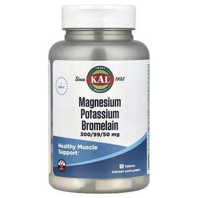 Magnesium Potassium Bromelain, 60 Tablets