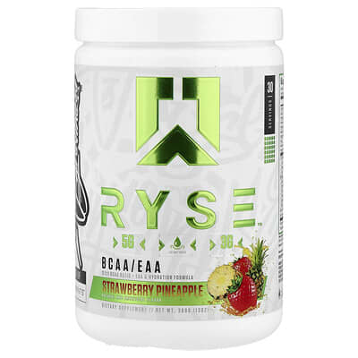 RYSE BCAA/EAA, Strawberry Pineapple, 13 oz (369 g)