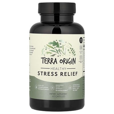 Terra Origin Healthy Stress Relief, 60 капсул