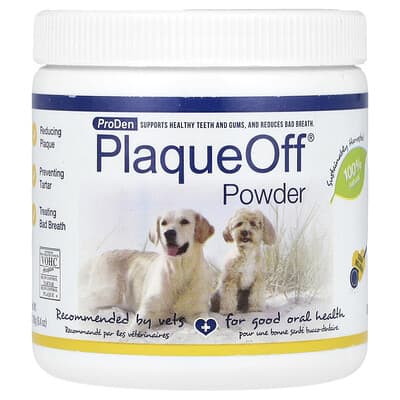 Порошок PlaqueOff® ProDen, 6.4 oz (180 g)