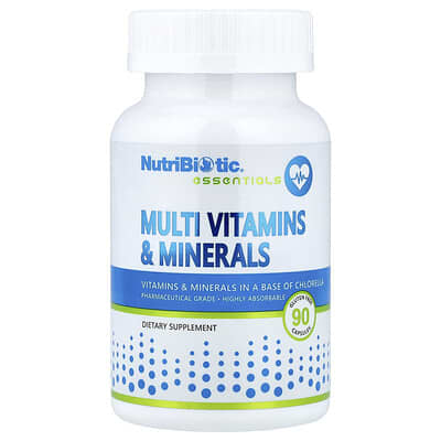 Essentials, мультивитамины и минералы, 90 капсул