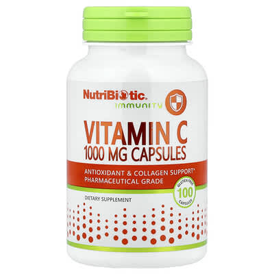 Immunity, Vitamin C, 1,000 mg, 100 Gluten Free Capsules