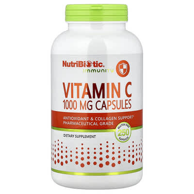 Immunity, Vitamin C, 1,000 mg, 250 Capsules