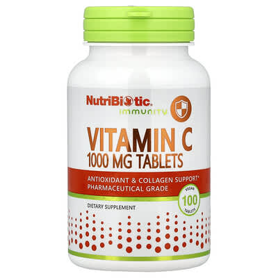Vitamin C, 1,000 mg, 100 Vegan Tablets
