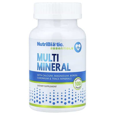 Мультиминеральный комплекс Essentials, 100 безглютеновых капсул