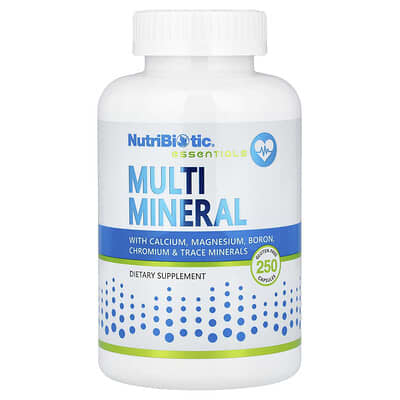 Essentials, Multi Mineral, 250 Gluten Free Capsules