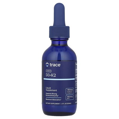 Ионный D3 + K2, 2 fl oz (59 ml)