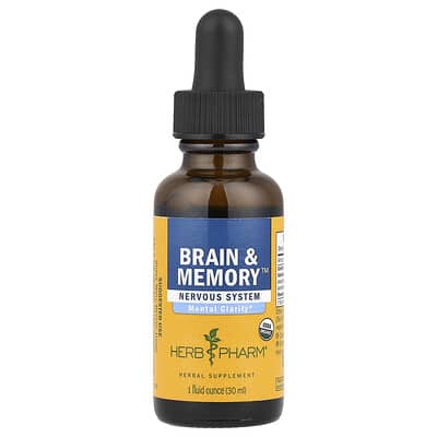 Herb Pharm Brain & Memory™, 1 fl oz (30 ml)