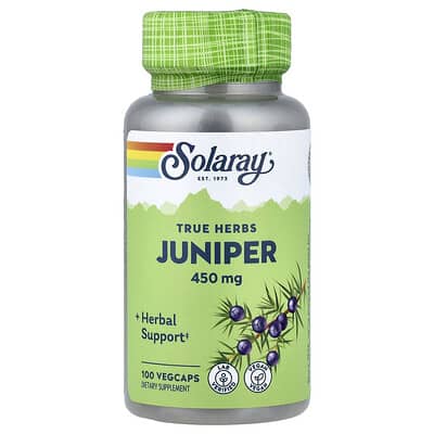 Травы True Herbs, Juniper, 450 mg, 100 VegCaps
