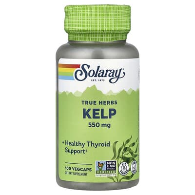 Келп True Herbs, 100 вегетарианских капсул