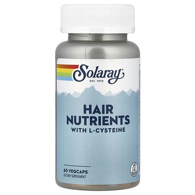 Питание для волос с L-Cysteine, 60 вегетарианских капсул