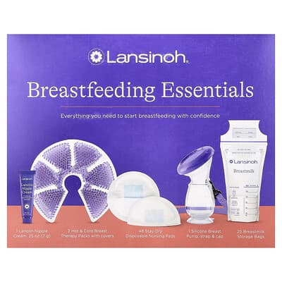 Набор для грудного вскармливания Lansinoh Breastfeeding Essentials, 78 Piece Kit