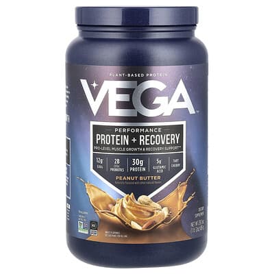 Протеин Vega Performance, арахисовое масло, 815 g